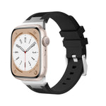 Cinturino per orologio in silicone liquido Loners, For Apple Watch Series 2 42mm