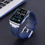Cinturino per orologio in silicone liquido Loners, For Apple Watch SE 44mm