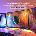 Mini computer con processore GXMO U58 Windows 11 AMD Ryzen 7-5800U 8 core, Without RAM & SSD, 16GB+512GB