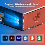 Mini computer con processore GXMO U58 Windows 11 AMD Ryzen 7-5800U 8 core, Without RAM & SSD, 16GB+512GB