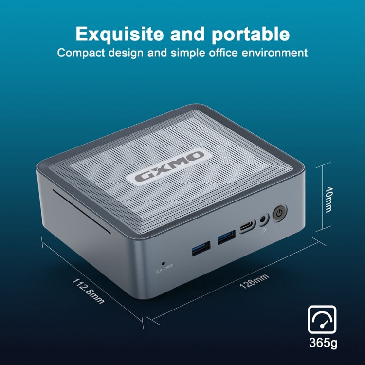 Mini computer con processore GXMO U58 Windows 11 AMD Ryzen 7-5800U 8 core, Without RAM & SSD, 16GB+512GB