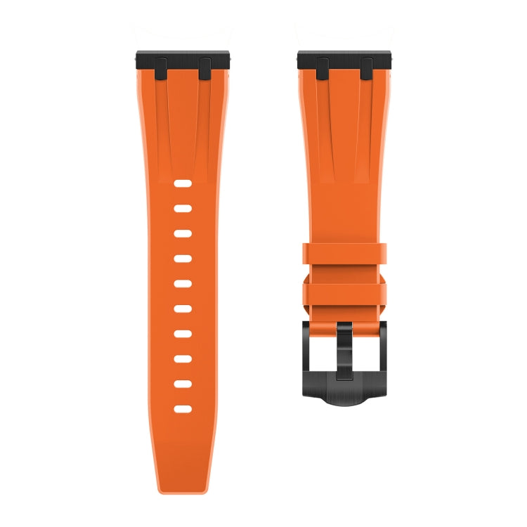 Cinturino per orologio in silicone a testa piatta, 20mm, 22mm