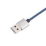 Adattatore audio USB maschio a femmina 3,5 mm intrecciato