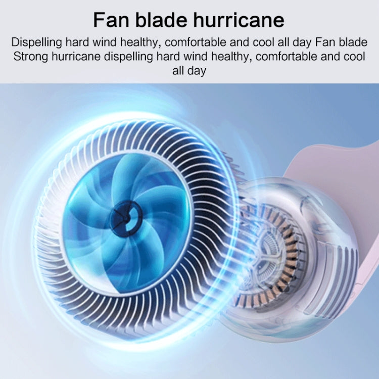 Elettroventilatore a collo sospeso portatile con batteria