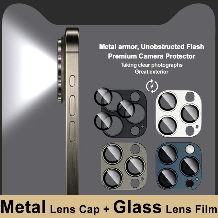 Pellicola protettiva per fotocamera IMAK Metal Armor Premium, For iPhone 15 Pro Max / 15 Pro