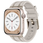 Cinturino per orologio in silicone liquido a grana di pietra, For Apple Watch SE 2023 44mm, For Apple Watch Ultra 2 49mm