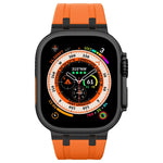 Cinturino per orologio in silicone liquido a grana di pietra, For Apple Watch Series 2 42mm, For Apple Watch 42mm