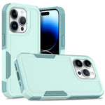 Custodia per telefono 2 in 1 per PC + TPU, For iPhone 16, For iPhone 15 Pro Max, For iPhone 15 Pro, For iPhone 15 Plus