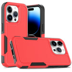 Custodia per telefono 2 in 1 per PC + TPU, For iPhone 16, For iPhone 15 Pro Max, For iPhone 15 Pro, For iPhone 15 Plus
