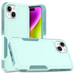 Custodia per telefono 2 in 1 per PC + TPU, For iPhone 16, For iPhone 15 Pro Max, For iPhone 15 Pro, For iPhone 15 Plus