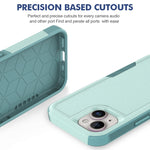 Custodia per telefono 2 in 1 per PC + TPU, For iPhone 15, For iPhone SE 2022 / 2020 / 8 / 7 / 6, For iPhone X / XS, For iPhone XR