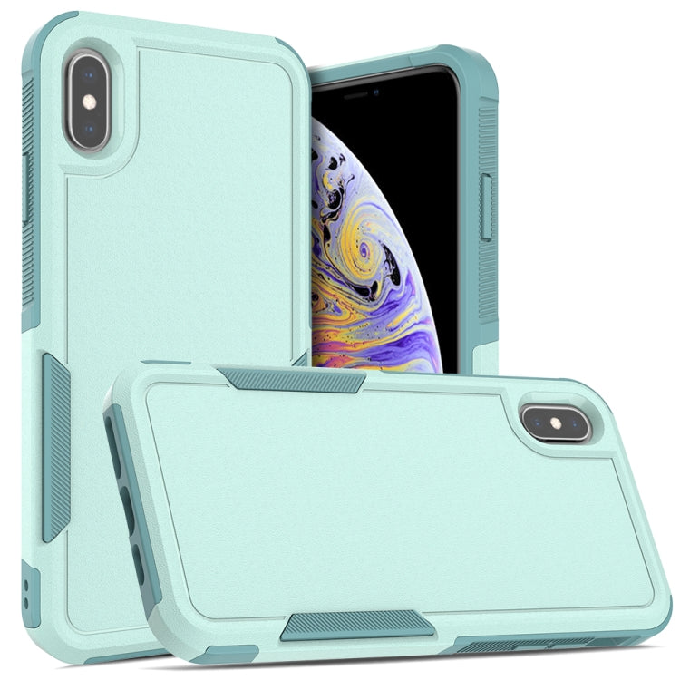 Custodia per telefono 2 in 1 per PC + TPU, For iPhone XS Max, For iPhone 8 Plus / 7 Plus / 6 Plus