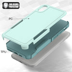 Custodia per telefono 2 in 1 per PC + TPU, For iPhone XS Max, For iPhone 8 Plus / 7 Plus / 6 Plus