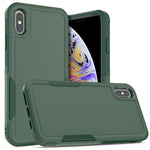 Custodia per telefono 2 in 1 per PC + TPU, For iPhone XS Max, For iPhone 8 Plus / 7 Plus / 6 Plus