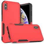 Custodia per telefono 2 in 1 per PC + TPU, For iPhone XS Max, For iPhone 8 Plus / 7 Plus / 6 Plus