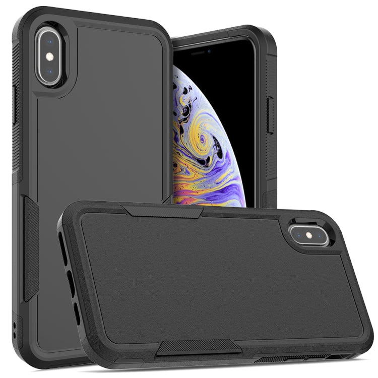 Custodia per telefono 2 in 1 per PC + TPU, For iPhone XS Max, For iPhone 8 Plus / 7 Plus / 6 Plus