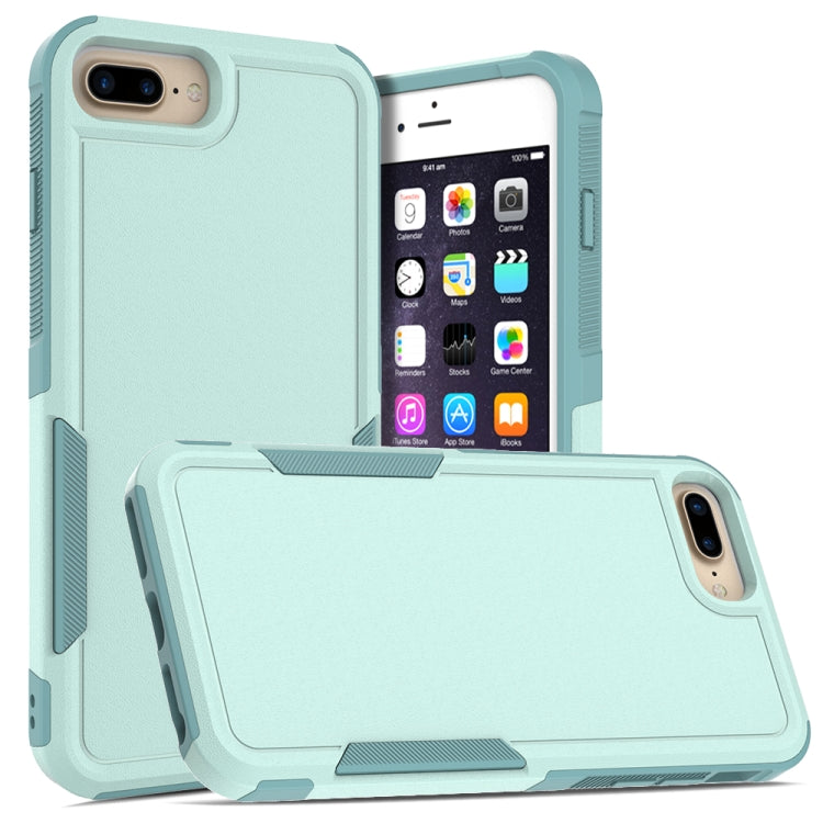 Custodia per telefono 2 in 1 per PC + TPU, For iPhone XS Max, For iPhone 8 Plus / 7 Plus / 6 Plus