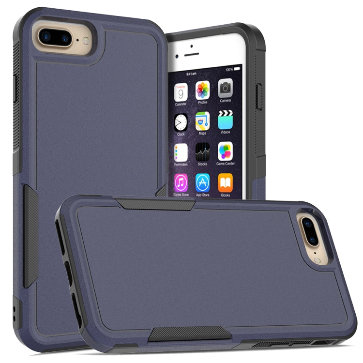 Custodia per telefono 2 in 1 per PC + TPU, For iPhone XS Max, For iPhone 8 Plus / 7 Plus / 6 Plus