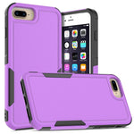 Custodia per telefono 2 in 1 per PC + TPU, For iPhone XS Max, For iPhone 8 Plus / 7 Plus / 6 Plus
