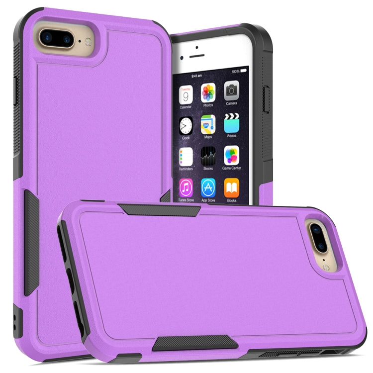 Custodia per telefono 2 in 1 per PC + TPU, For iPhone XS Max, For iPhone 8 Plus / 7 Plus / 6 Plus