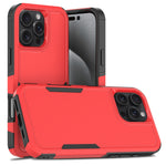 Custodia per telefono 2 in 1 per PC + TPU, For iPhone Air, For iPhone 16 Pro Max, For iPhone 16 Pro, For iPhone 16 Plus