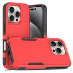 Custodia per telefono 2 in 1 per PC + TPU, For iPhone Air, For iPhone 16 Pro Max, For iPhone 16 Pro, For iPhone 16 Plus