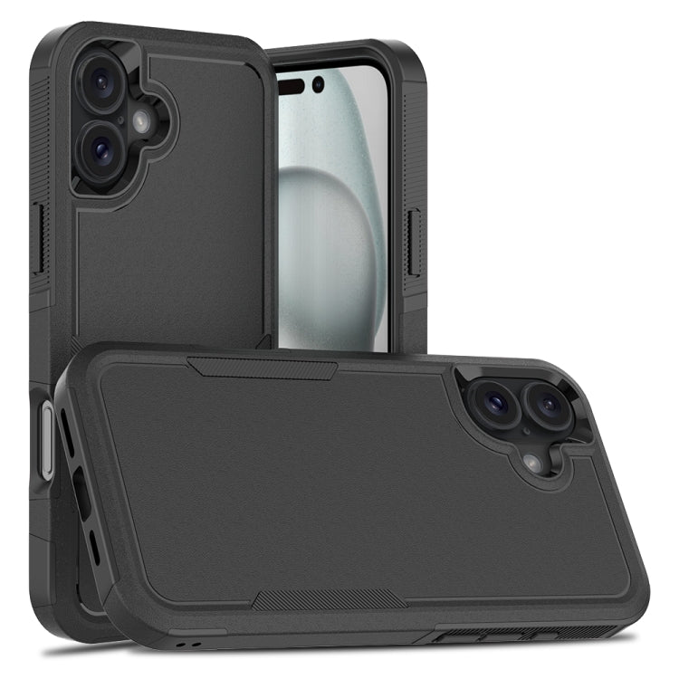 Custodia per telefono 2 in 1 per PC + TPU, For iPhone Air, For iPhone 16 Pro Max, For iPhone 16 Pro, For iPhone 16 Plus