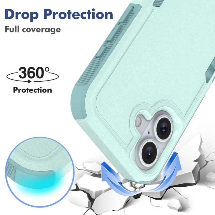 Custodia per telefono 2 in 1 per PC + TPU, For iPhone 16, For iPhone 15 Pro Max, For iPhone 15 Pro, For iPhone 15 Plus