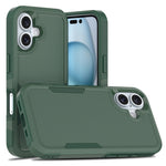Custodia per telefono 2 in 1 per PC + TPU, For iPhone 16, For iPhone 15 Pro Max, For iPhone 15 Pro, For iPhone 15 Plus