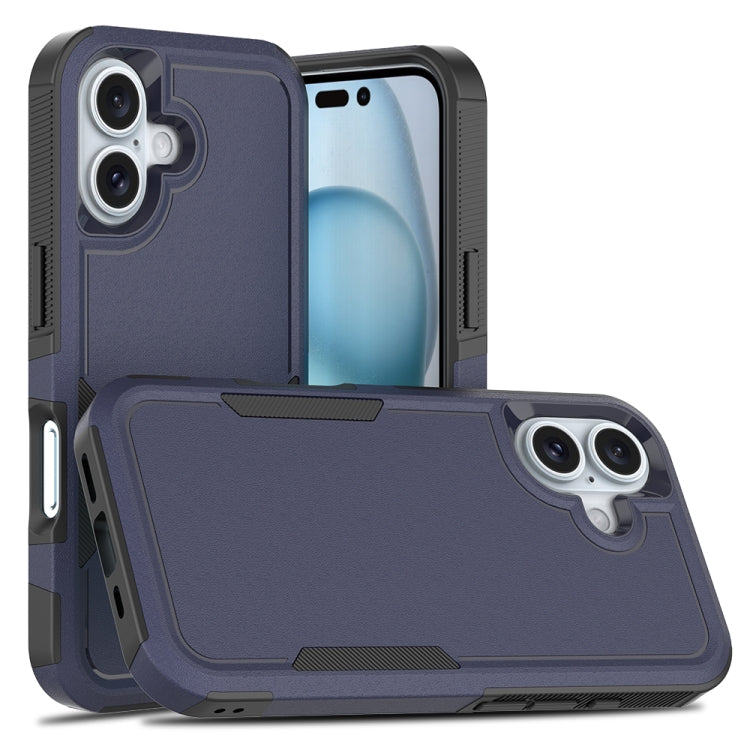 Custodia per telefono 2 in 1 per PC + TPU, For iPhone 16, For iPhone 15 Pro Max, For iPhone 15 Pro, For iPhone 15 Plus