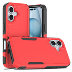 Custodia per telefono 2 in 1 per PC + TPU, For iPhone 16, For iPhone 15 Pro Max, For iPhone 15 Pro, For iPhone 15 Plus
