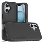 Custodia per telefono 2 in 1 per PC + TPU, For iPhone 16, For iPhone 15 Pro Max, For iPhone 15 Pro, For iPhone 15 Plus