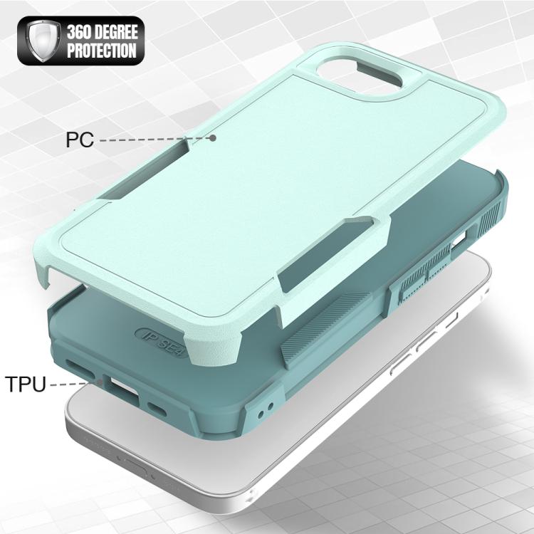 Custodia per telefono 2 in 1 per PC + TPU, For iPhone 17e / 16e, For iPhone 17 Pro Max, For iPhone 17 Pro, For iPhone 17