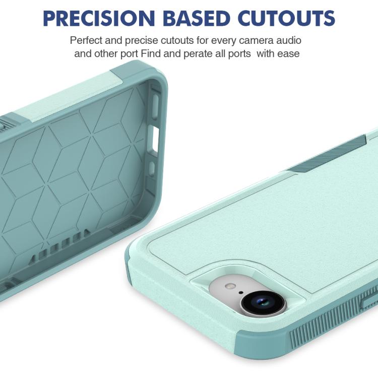 Custodia per telefono 2 in 1 per PC + TPU, For iPhone 17e / 16e, For iPhone 17 Pro Max, For iPhone 17 Pro, For iPhone 17