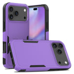 Custodia per telefono 2 in 1 per PC + TPU, For iPhone 17e / 16e, For iPhone 17 Pro Max, For iPhone 17 Pro, For iPhone 17