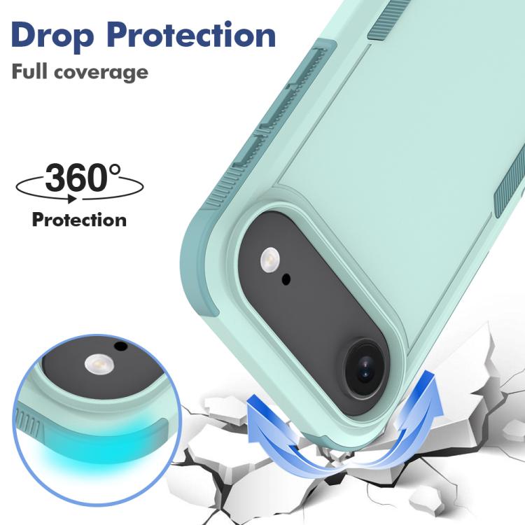 Custodia per telefono 2 in 1 per PC + TPU, For iPhone Air, For iPhone 16 Pro Max, For iPhone 16 Pro, For iPhone 16 Plus