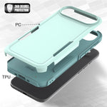 Custodia per telefono 2 in 1 per PC + TPU, For iPhone Air, For iPhone 16 Pro Max, For iPhone 16 Pro, For iPhone 16 Plus