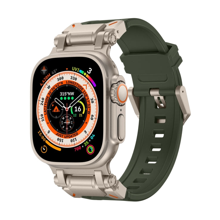 Cinturino per orologio Explorer in TPU, For Apple Watch Series 9 45mm, For Apple Watch Ultra 49mm