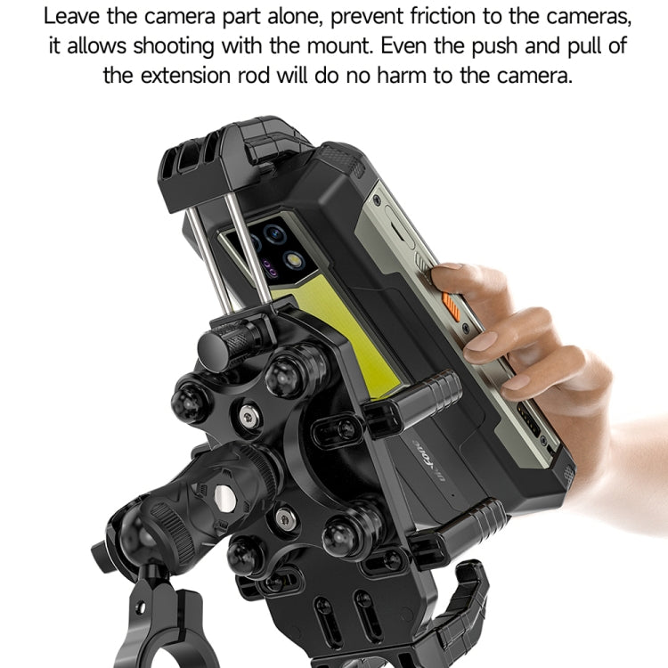 Supporto per telefono universale con impugnatura per bicicletta Ulefone Armor Mount Pro AM02, AM02
