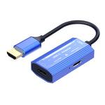 Cavo adattatore HDMI a doppio USB-C 4K 60Hz 22cm