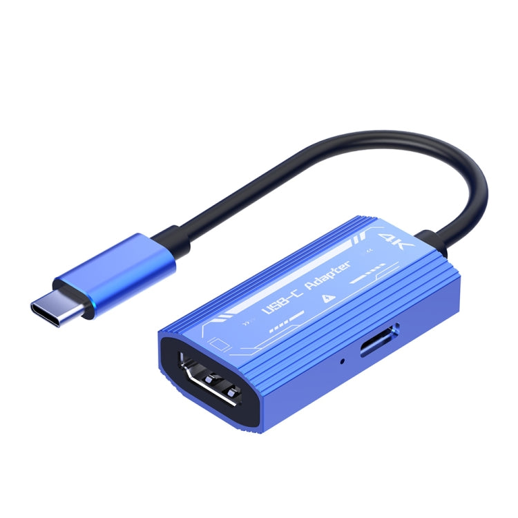 Cavo adattatore USB-C a HDMI+USB-C 4K 60Hz 22cm