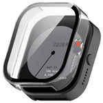 Custodia protettiva per orologio integrata in PC + pellicola temperata, For Nothing CMF Watch Pro D395