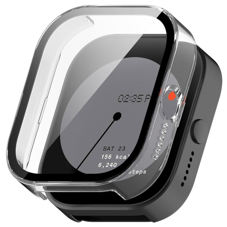 Custodia protettiva per orologio integrata in PC + pellicola temperata, For Nothing CMF Watch Pro D395