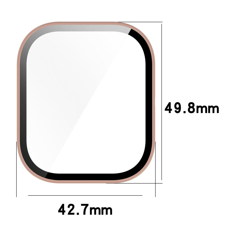 Custodia protettiva per orologio integrata in PC + pellicola temperata, For Nothing CMF Watch Pro D395