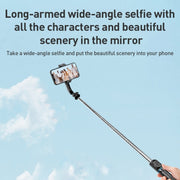 Bastone selfie treppiede Bluetooth ZGA S01 con telecomando