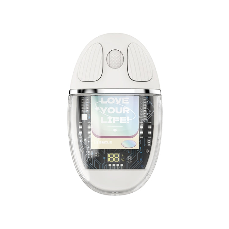 Mouse ZGA colorato trasparente dual mode wireless 2.4G + Bluetooth 5.0