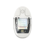Mouse ZGA colorato trasparente dual mode wireless 2.4G + Bluetooth 5.0
