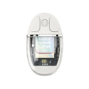 Mouse ZGA colorato trasparente dual mode wireless 2.4G + Bluetooth 5.0