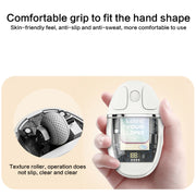 Mouse ZGA colorato trasparente dual mode wireless 2.4G + Bluetooth 5.0