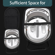 Borsa portaoggetti impermeabile con manico in velluto in tessuto EVA, For Apple Vision Pro